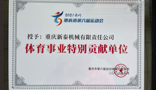 Title sponsorship of the Chongqing 6th games