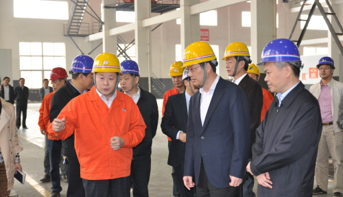 Liu Qiang, vice mayor of Chongqing province,visited Xintai