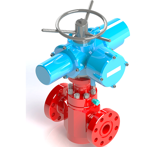 Electric gate valve