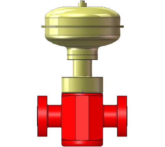 Pneumatic safety valve and actuator
