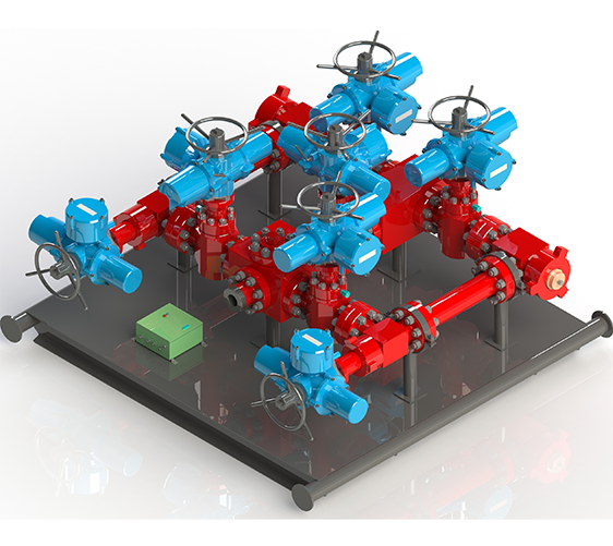 Electric intelligent manifold